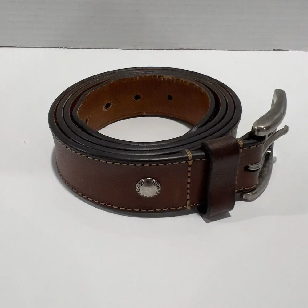Hawker Rye Men's Brown LeatherHawker Rye Men's Brown Leather Belt SIZE 42